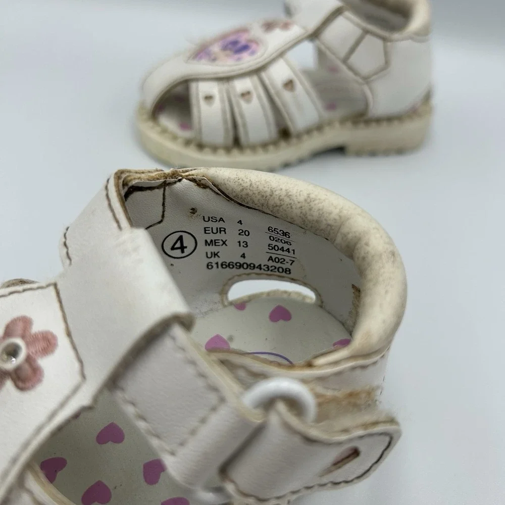 Vintage‎ Disney Minnie Mouse Sandals Size 4 Toddler Girl Rare